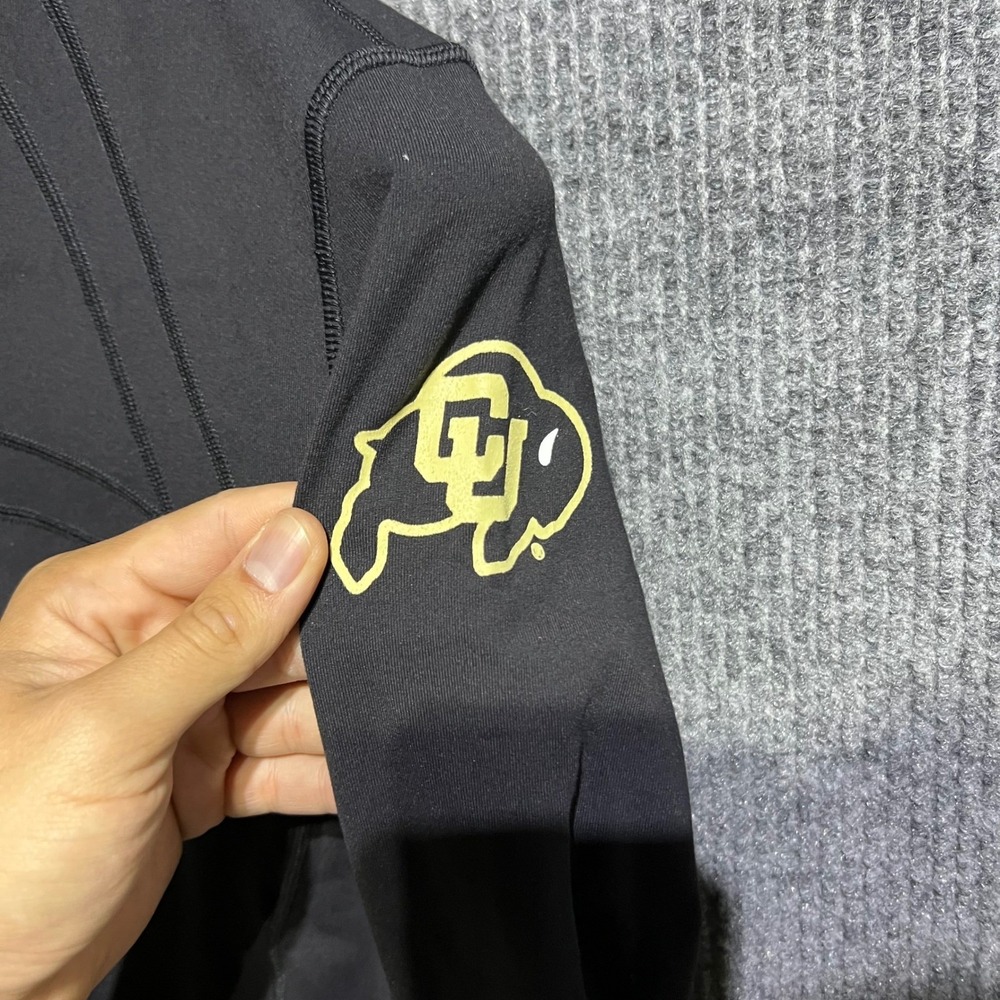Lululemon Define Jacket Women 8 Black CU Buffaloes Luon Full Zip Activewear - Picture 5 of 13